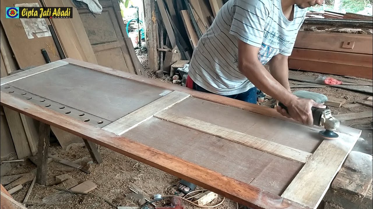 100 RIBU BISA JADI PINTU 🔴 Modal limbah menjadi karya 