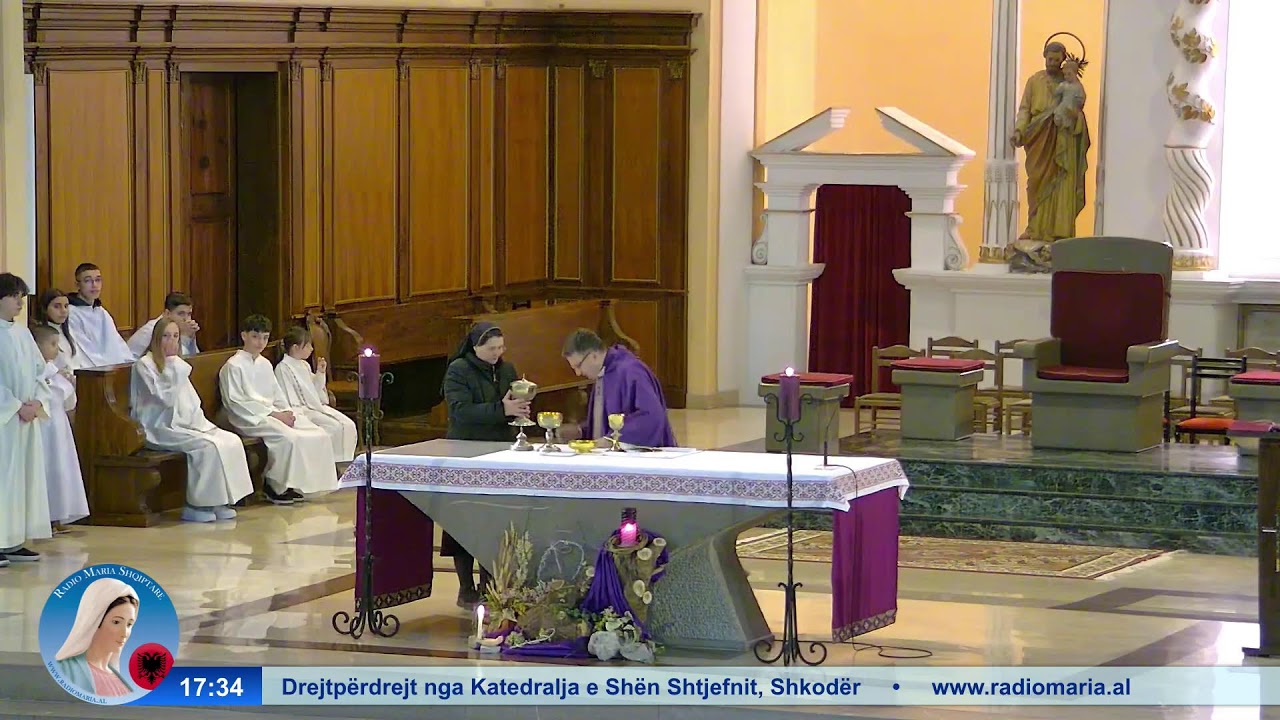Mesha e shenjtë nga Katedralja e Shën Shtjefnit Shkodër