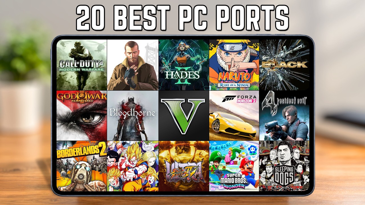 Testing the Best PC Ports on Android! 20 Best Android Port Games
