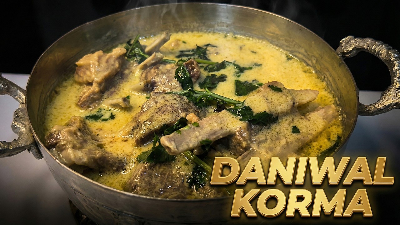 Daniwal Korma | Kashmiri Style | Kashmiri Recipe | Tufsha Bites