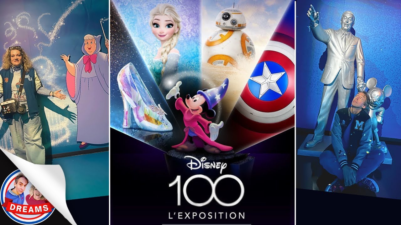 Disney100 L'EXPOSITION ÉVÊNEMENT À PARIS ! TOUR COMPLET