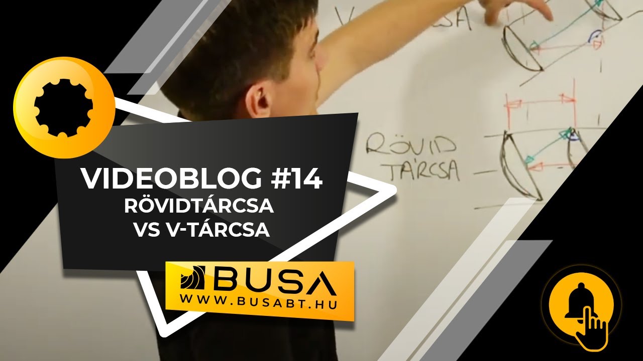 Busa videoblog #14 Rövidtárcsa vs V-tárcsa