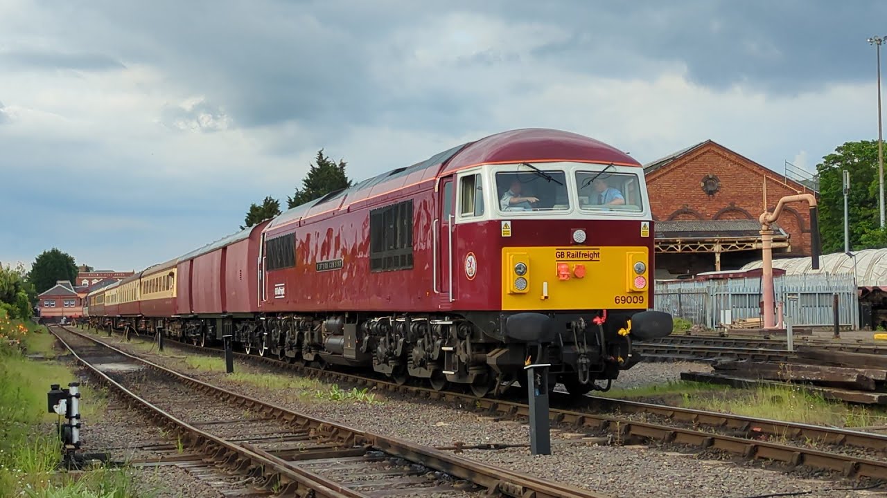 Severn Valley Railway 2024 Spring Diesel Gala - 50 minutes of Diesel action at Kidderminster!
