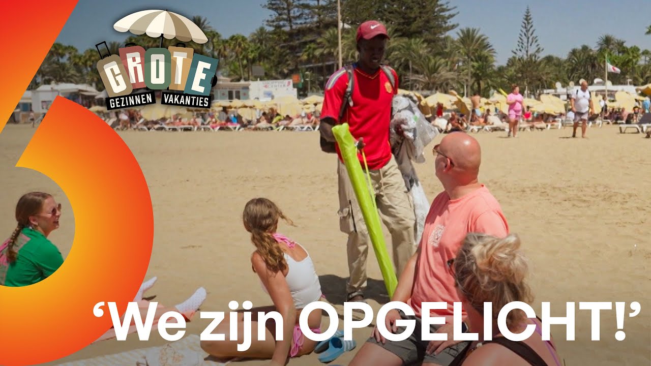 Familie KEIHARD OPGELICHT door STRANDVERKOPER! | Grote Gezinnen, Grote Vakanties