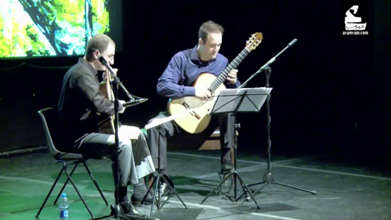 Satie: Gnossiennes 1, 2, and 3 (guitar duo)