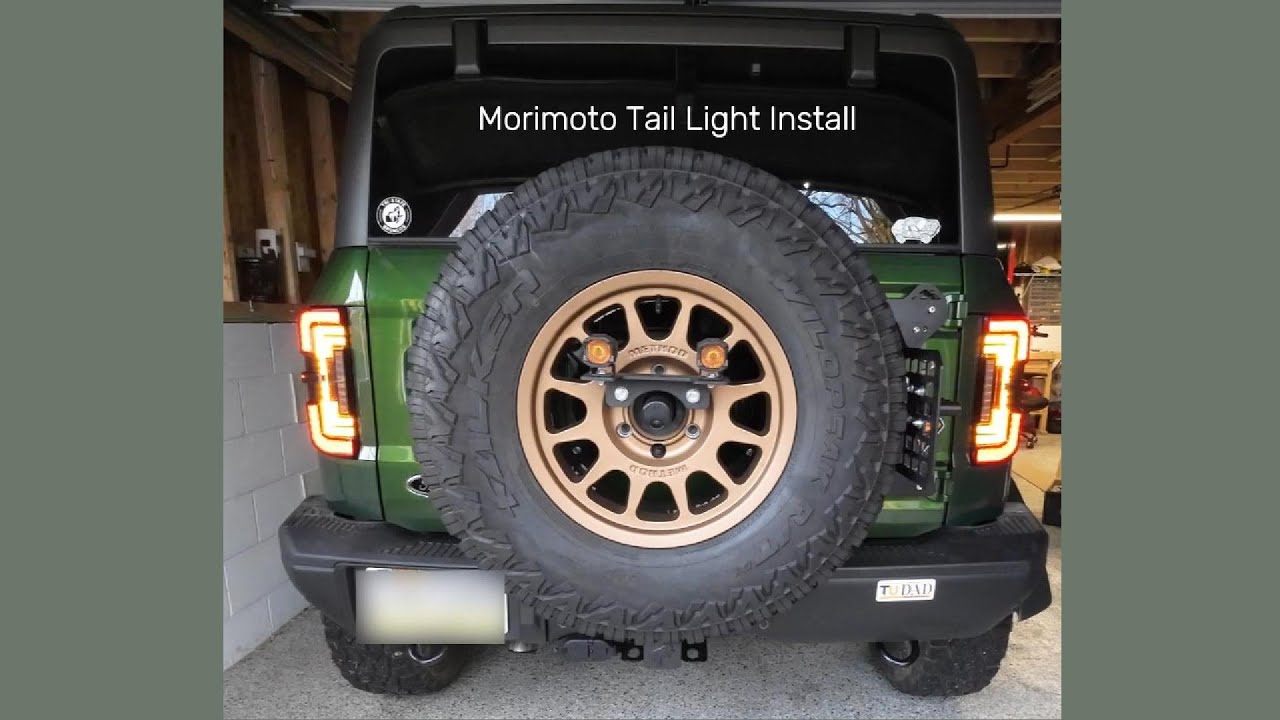 Installing a Morimoto Tail Light on a Ford Bronco