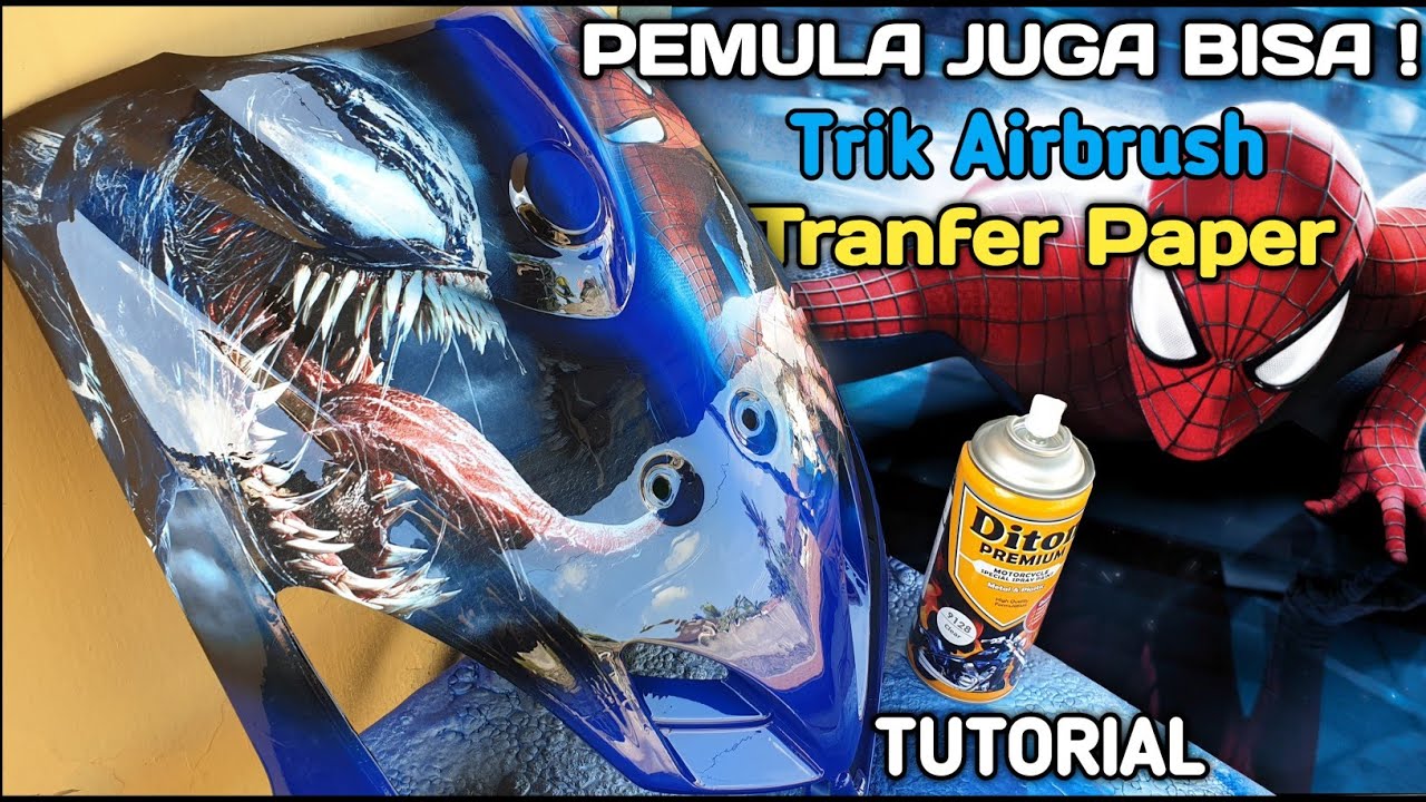 Trik Airbrush gambar realis❗untuk PEMULA DI JAMIN BISA , Joosss