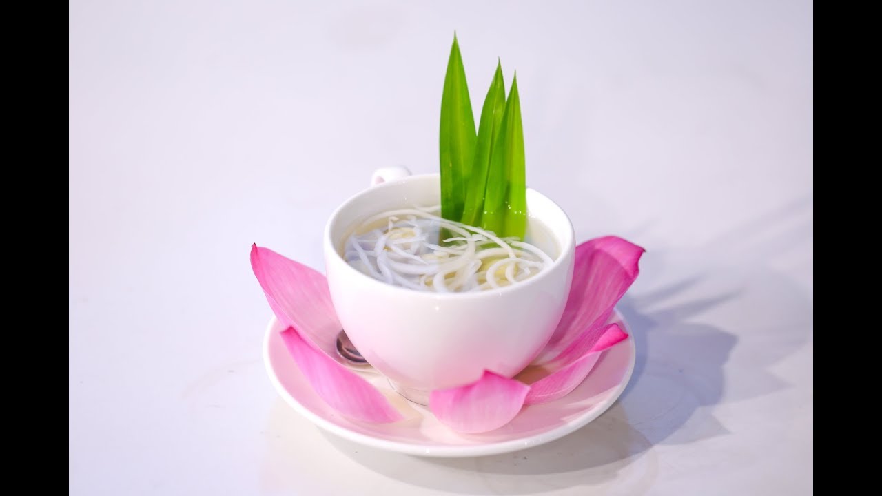 Công Thức Món Nước Sen Dừa Thơm Ngon & Bổ Dưỡng | Học Nấu Ăn Gia Đình | Hướng Nghiệp Á Âu