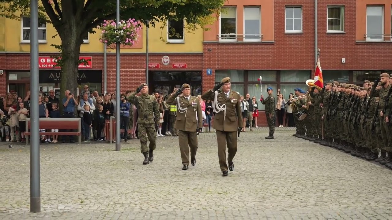 Uroczysta Przysięga Wojskowa 14 Zachodniopomorskiej Brygady OT