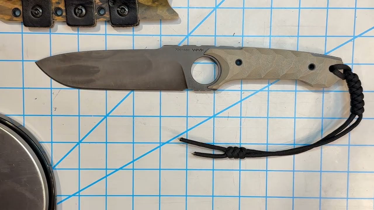 Aries CQCT Fixed Blade WF-R:  Knife Maker Showcase:  Josa Wogomon