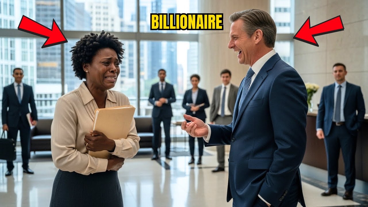 Billionaire Laughed at the Black Mother Begging for a Job — Never Imagining