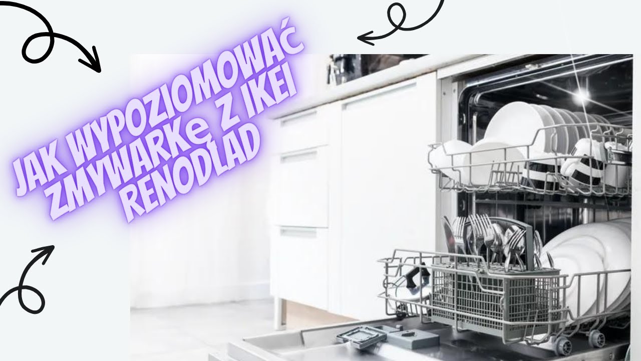 Jak wypoziomować zmywarkę z IKEI RENODLAD n 60 Electrolux, brak trzeciej n&oacute;żki, a może ukryta ?!