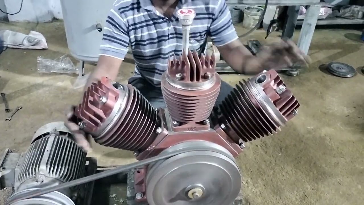 10.0HP TWO STAGE AIR COMPRESSOR TOP BLOCK | Available on IndiaMART