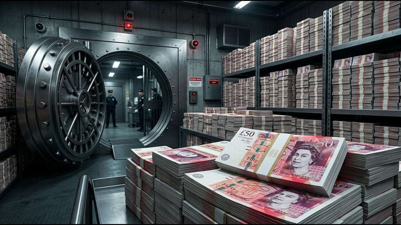 How British Pounds Are Printed | The UK's Secret Money Factory | How Britain's Currency Is Created