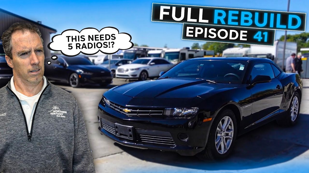 Я купил Chevrolet Camaro 2015 года на аукционе Copart всего за 3000 долларов?!