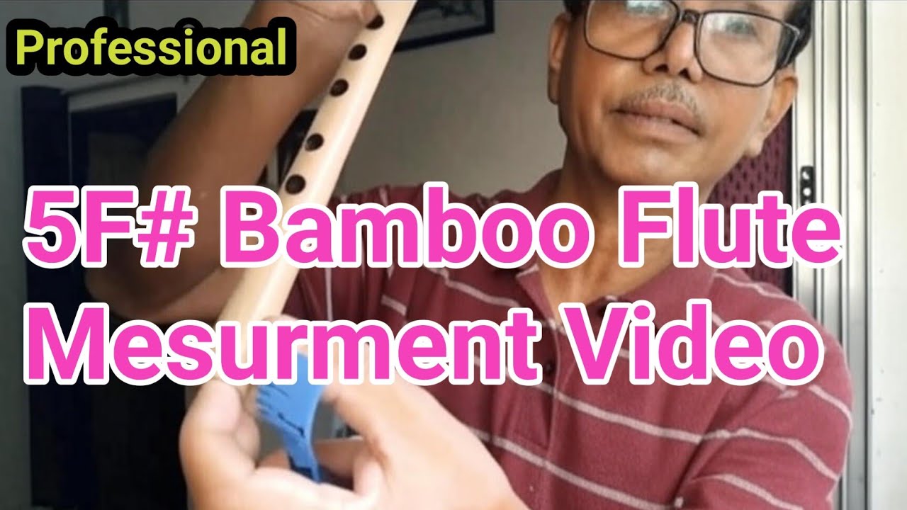 F# Small Flute Measurement Video || F Sharp scale Mesurment || How to Mesurment professional Flute 
