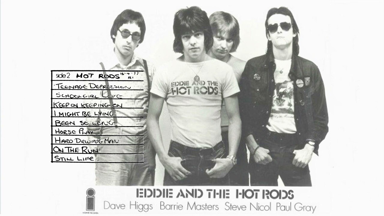 Eddie & The Hot Rods - London BBC Paris Theatre -  Radio 1 In Concert -16 April 1977