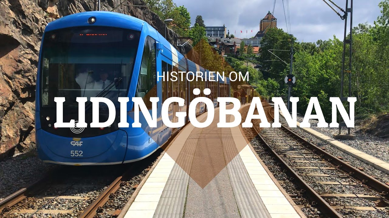 Historien om Lidingöbanan - Lokalbanorna i Stockholm del 5/7