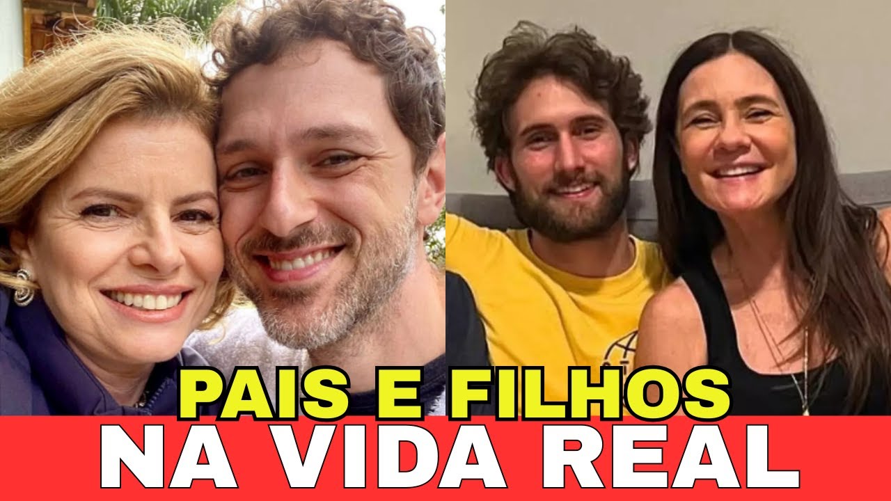 FAMOSOS QUE SÃO PAIS E FILHOS NA VIDA REAL