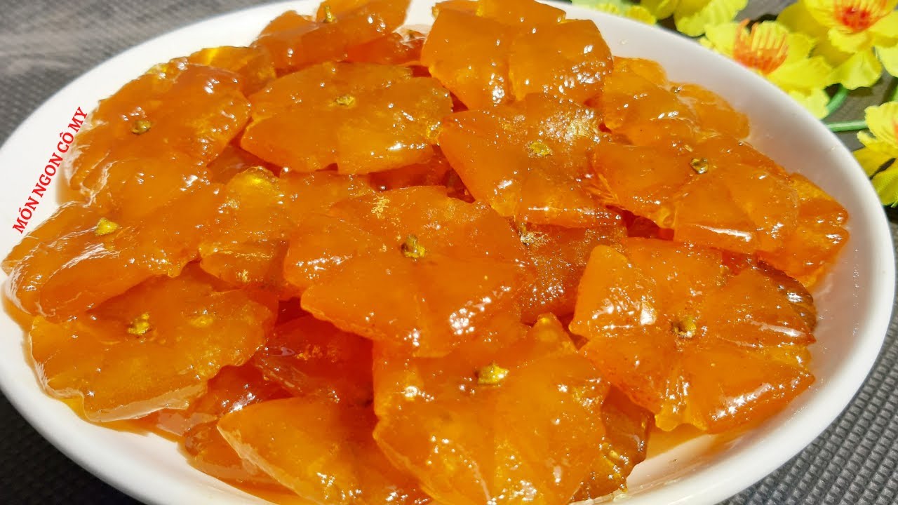 Cách làm MỨT TẮC dẻo ngon không đắng cho ngày Tết Không Dùng Nước Vôi Trong Và Phèn Chua