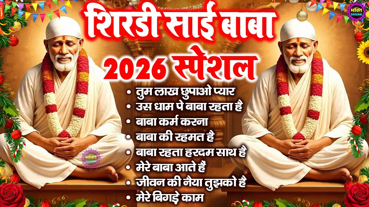 2026 Nonstop Bhajan Sai Ji : Popular Sai Baba Bhajan 🙏📿 : Sai Baba Bhajan : Sai Baba 2026 New Songs