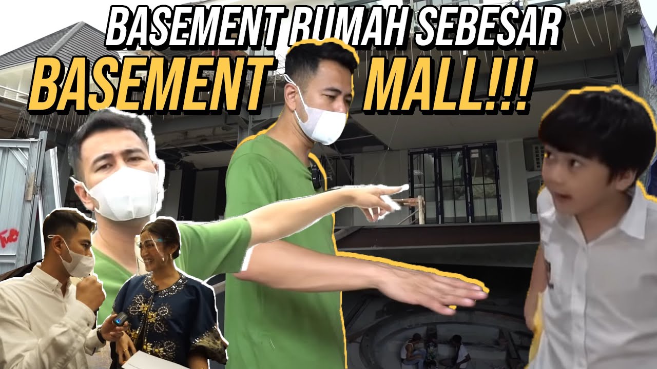PERBESAR BASEMENT!!!! RAFFI KASIH KADO PERNIKAHAN BUAT JESSICA ISKANDAR ....