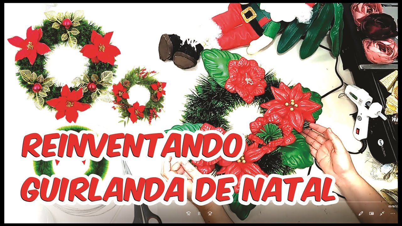 Reinventando Guirlanda de Natal