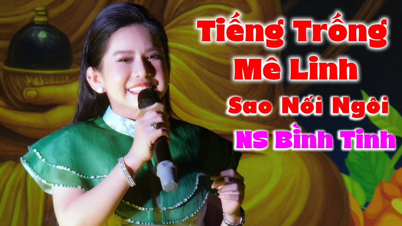 Tiếng Trống Mê Linh Quán Quân Sao Nối Ngôi NS Bình Tinh Hát Tại Chùa Pháp Bửu Khán Giả Vỗ Tay RầnRần