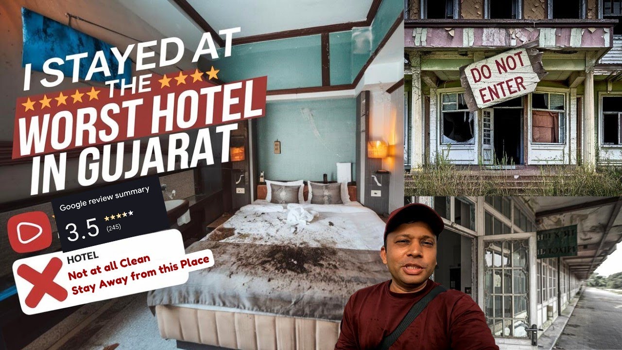 I Stayed at Worst Hotel in Gujarat Gandhidham | Had Breakfast at Best 3 Star Hotel | Kutch Gujarat
