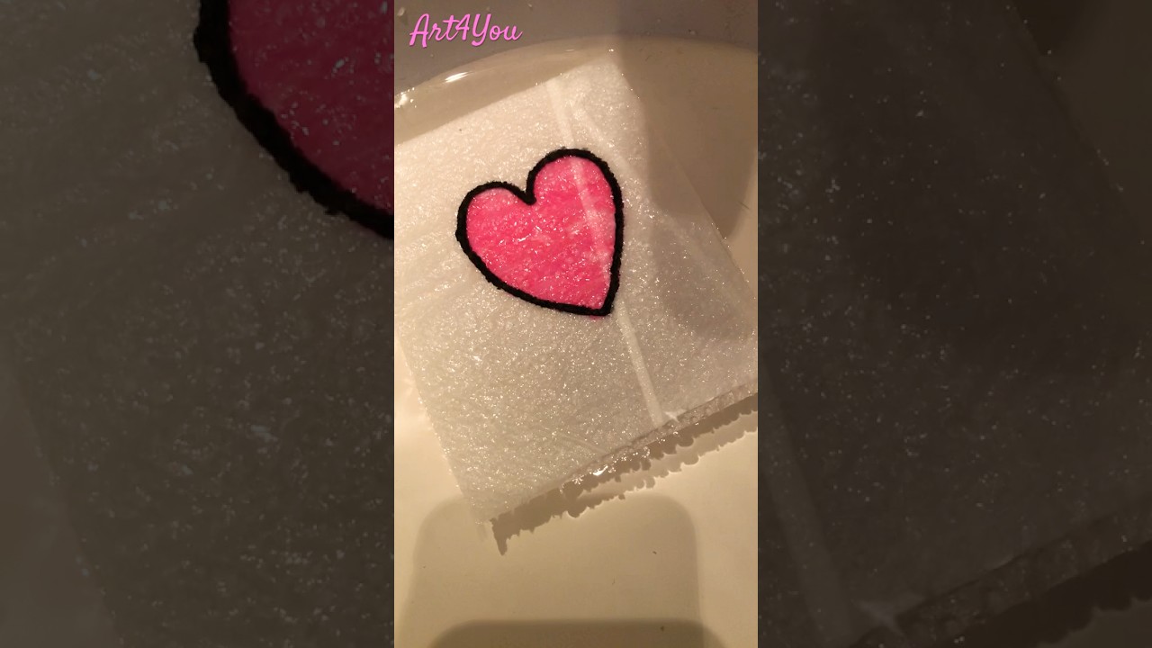 Leuk ideetje🩷 #art #creative #fpyシ #diy #craft #shorts #drawing #beautiful #cute #ideas