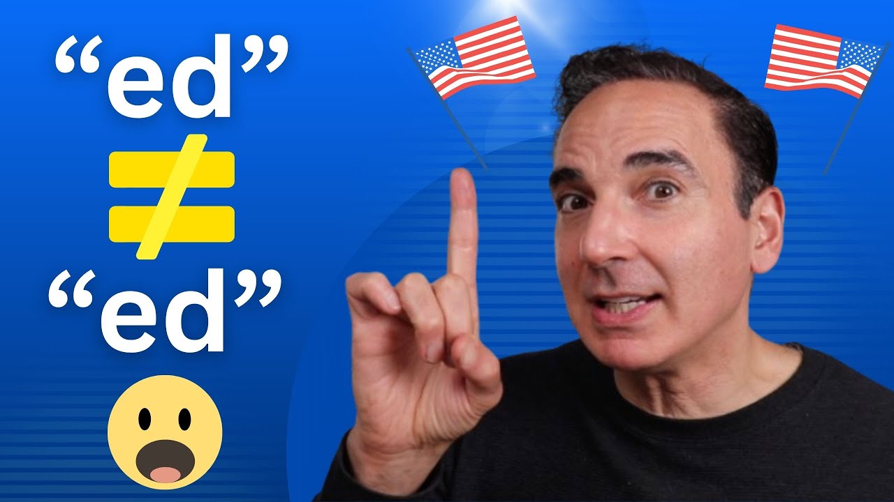 Как правильно произносить ED 🇺🇸: Тренировка американского акцента