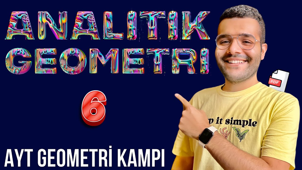 Analitik Geometri - 6 | Dönüşüm Geometrisi / Test Soru Çözümleri- AYT GEOMETRİ KAMPI 2023 + PDF