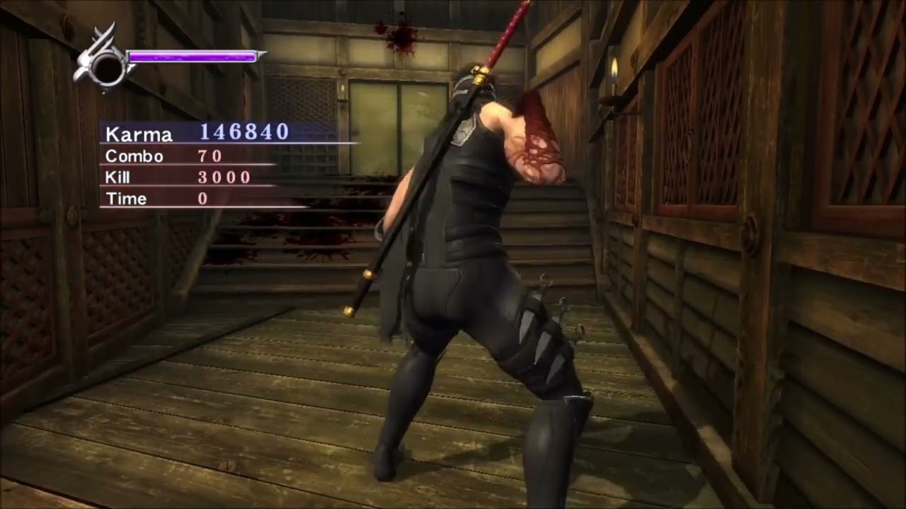Ninja Gaiden Sigma: Easy Overkill, Dual Katanas only (part 1)