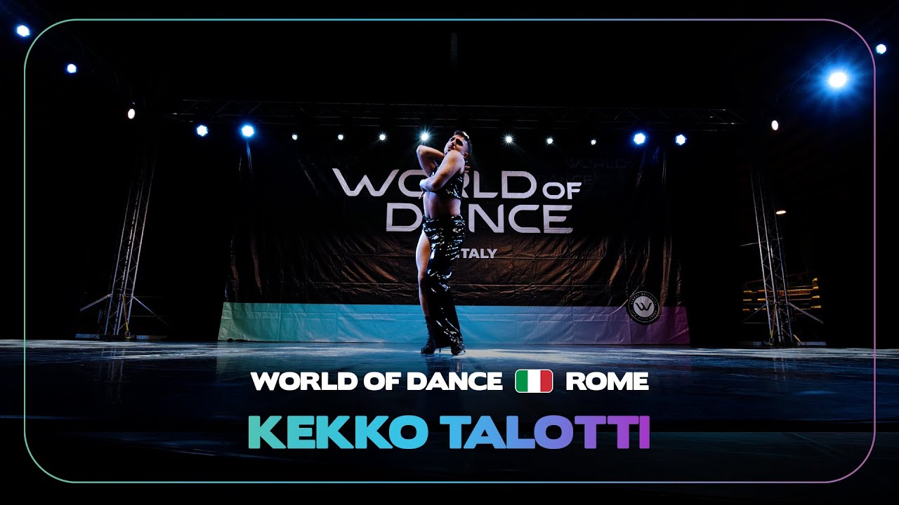 Kekko Talotti | 1st Place Heels Division | World of Dance Rome 2024 #WODROME24