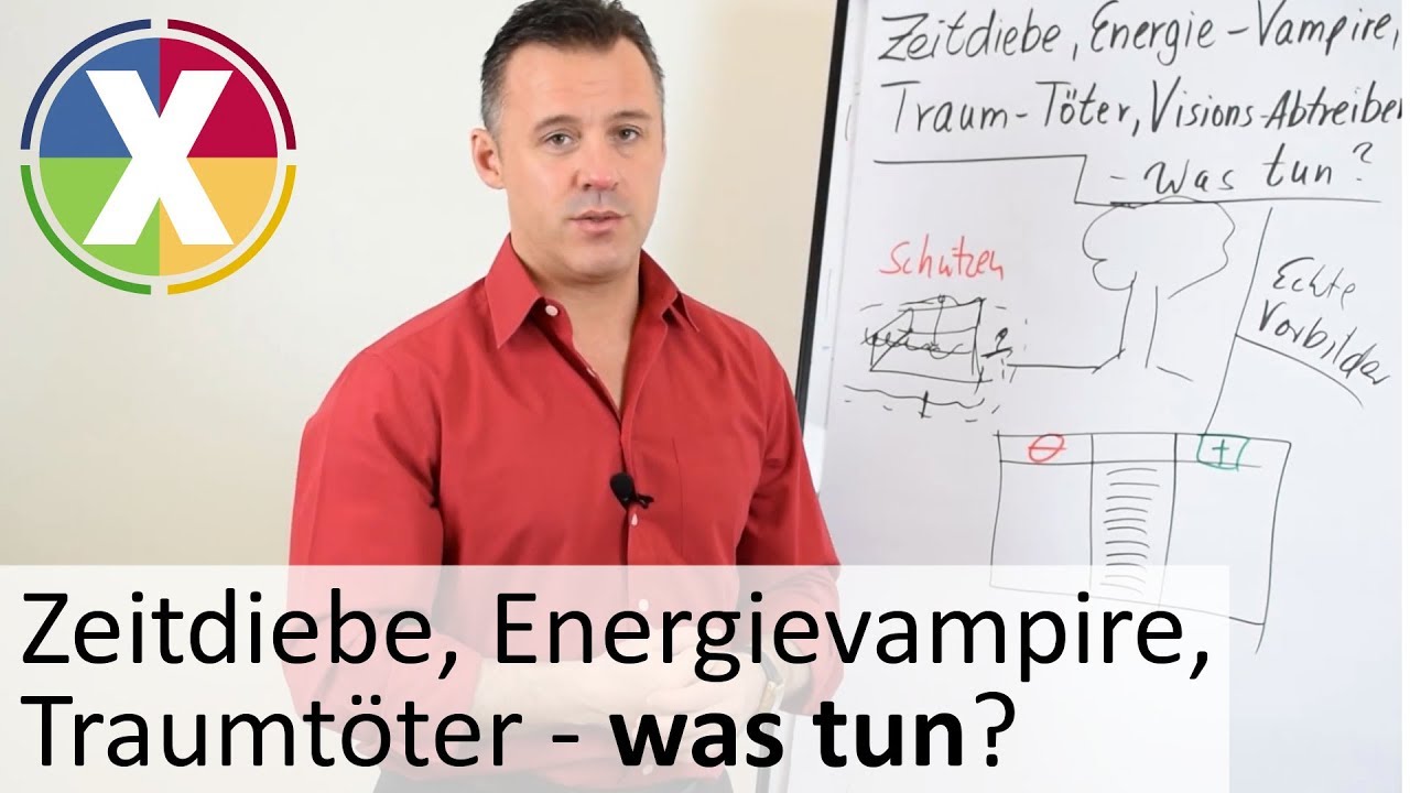 Zeitdiebe, Energievampire, Traumtöter  - was tun