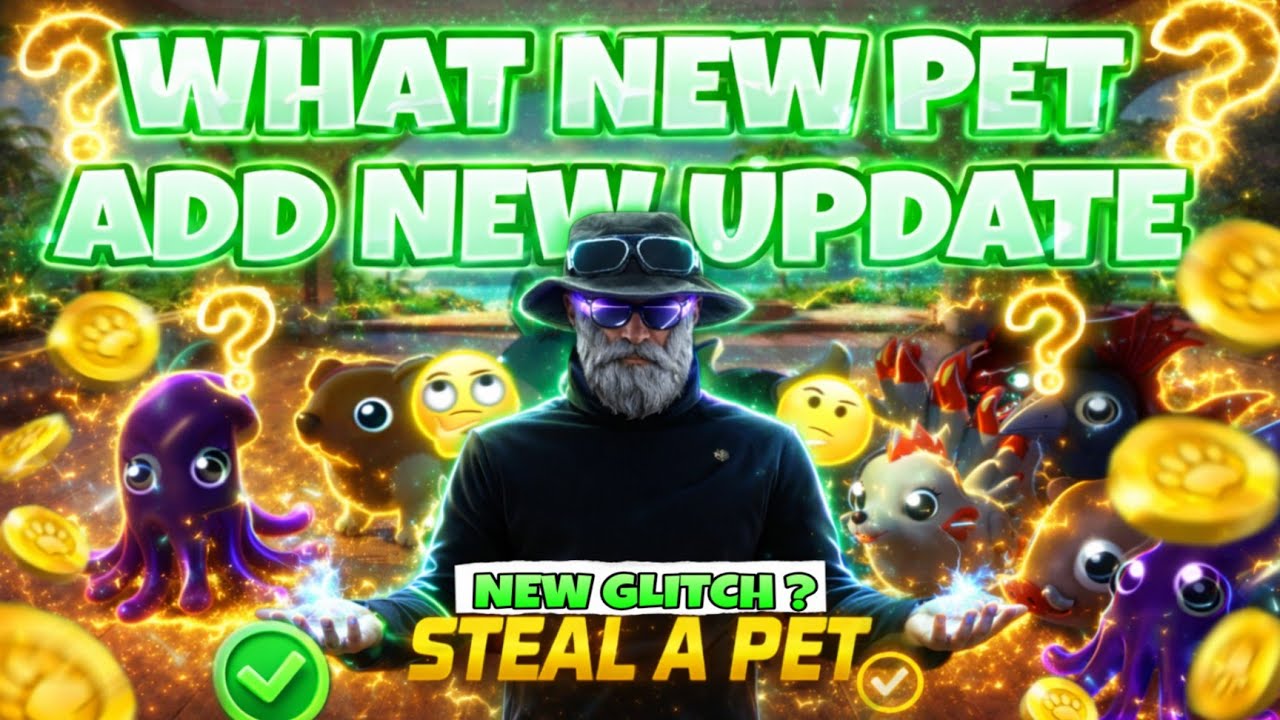 New Pet'sAdd On New Update In Steal A Pet😱🤯❤️‍🔥💯|StealAPet New Glitch🤔|#freefireindia #craflandmatch