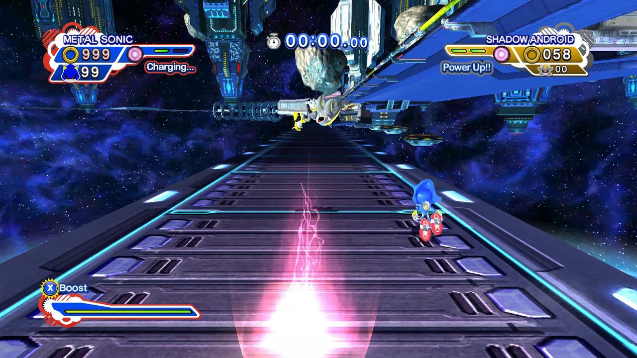 Metal Sonic VS Shadow Android