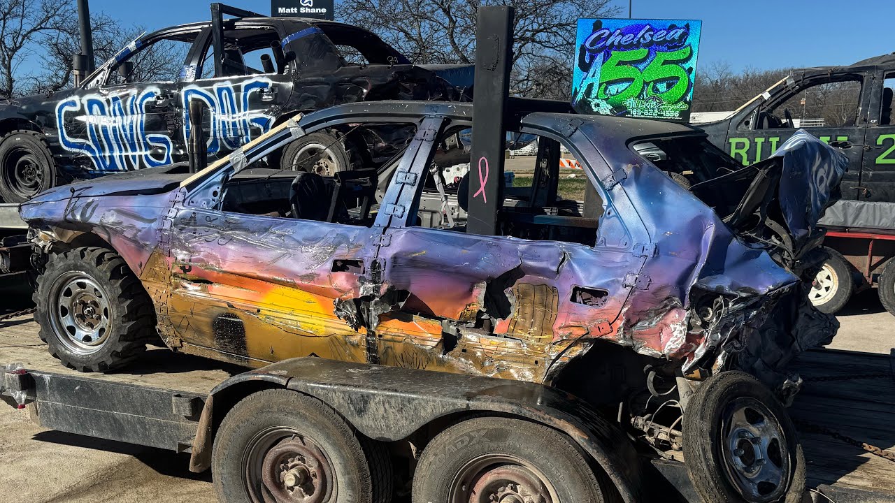 Capital city carnage 2026  FWD hobo Chelsea A55 in car.