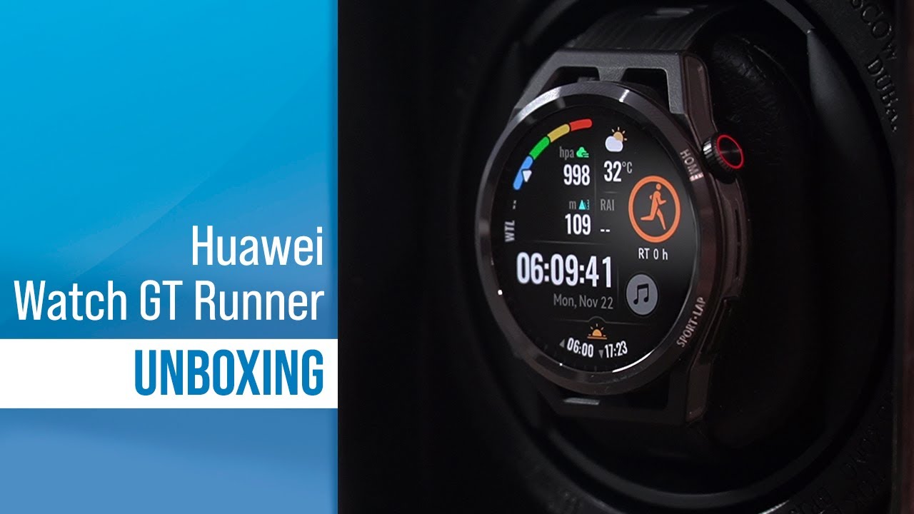 Huawei Watch GT Runner Unboxing and Feature Rundown