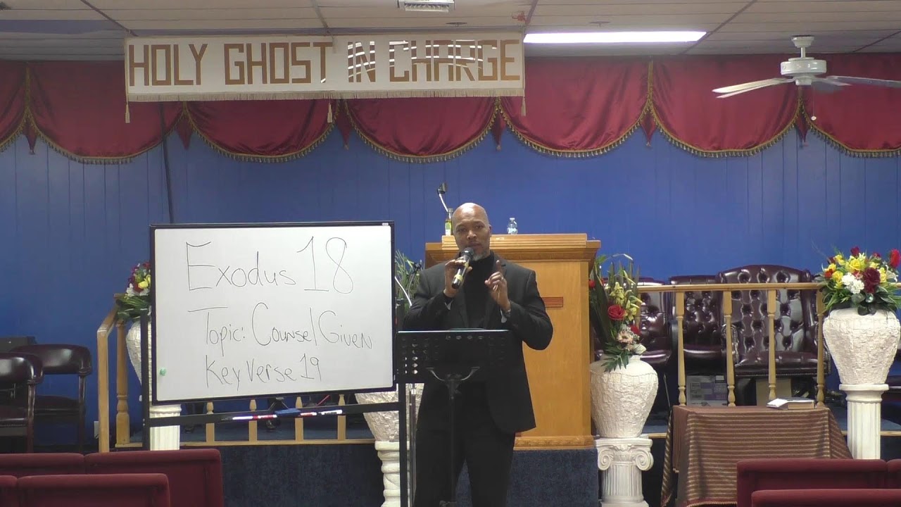 1.20.2026 // Bible Study // Exodus 18:19 // Topic: Counsel Given