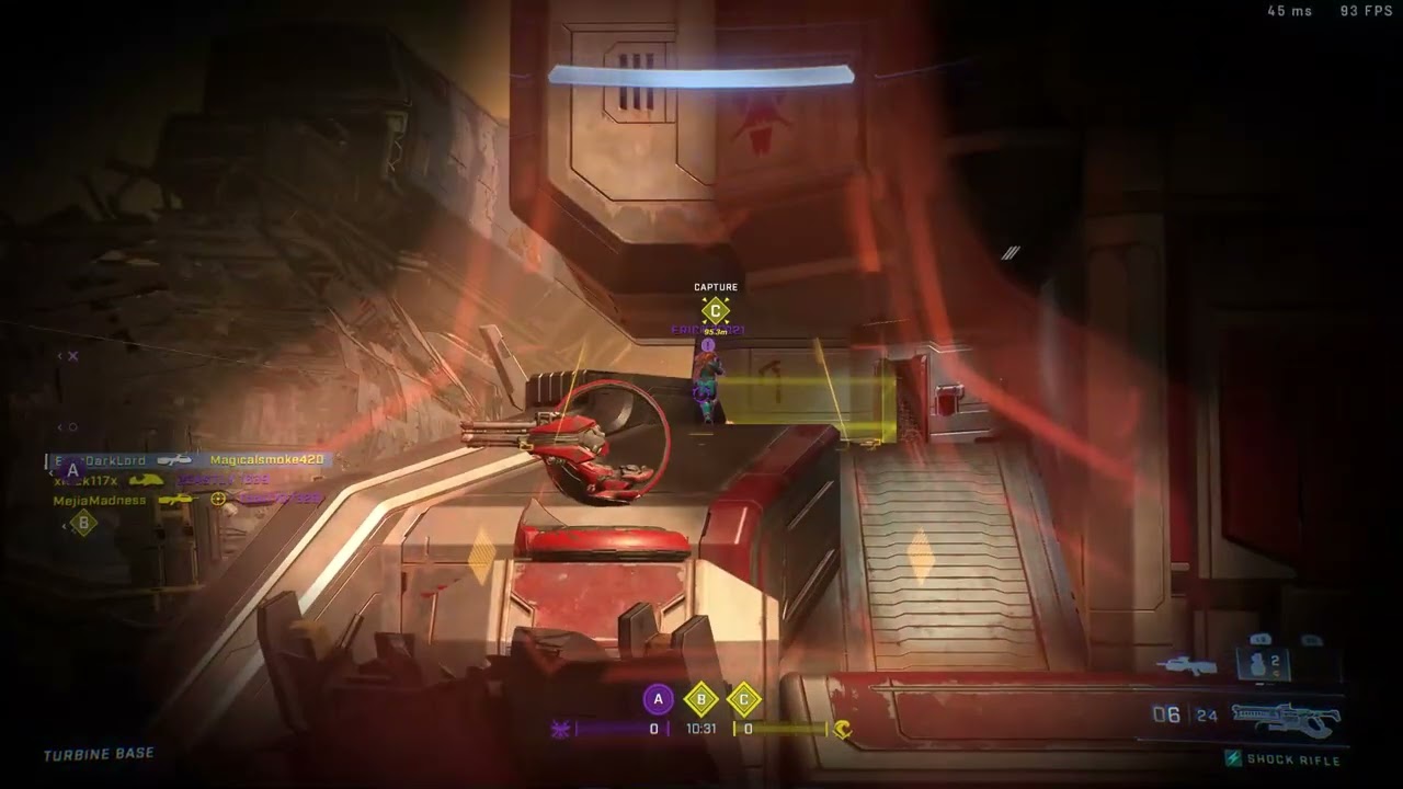 Halo Infinite - Shock rifle shots