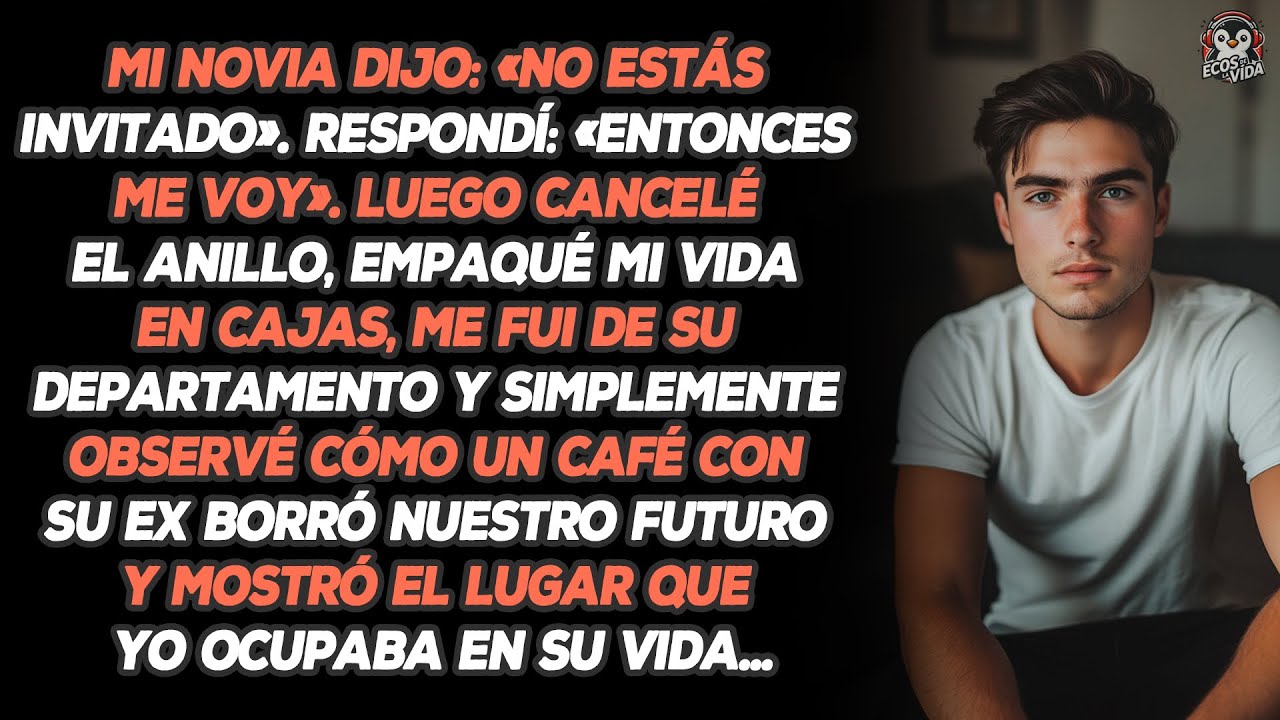 Mi Novia Dijo: «No Estás Invitado». Respondí: «Entonces Me Voy». Luego Cancelé El Anillo, Empaqué...