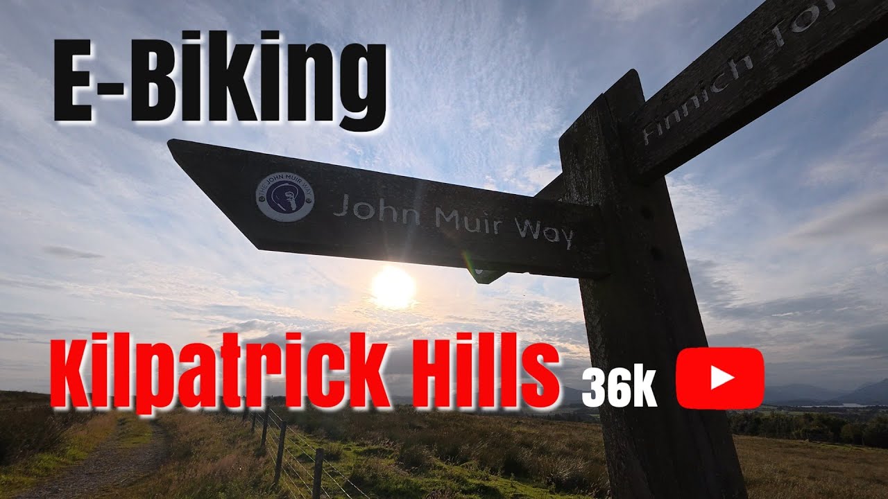 Old Guys on E-Bikes, Exploring the Kilpatrick Hills