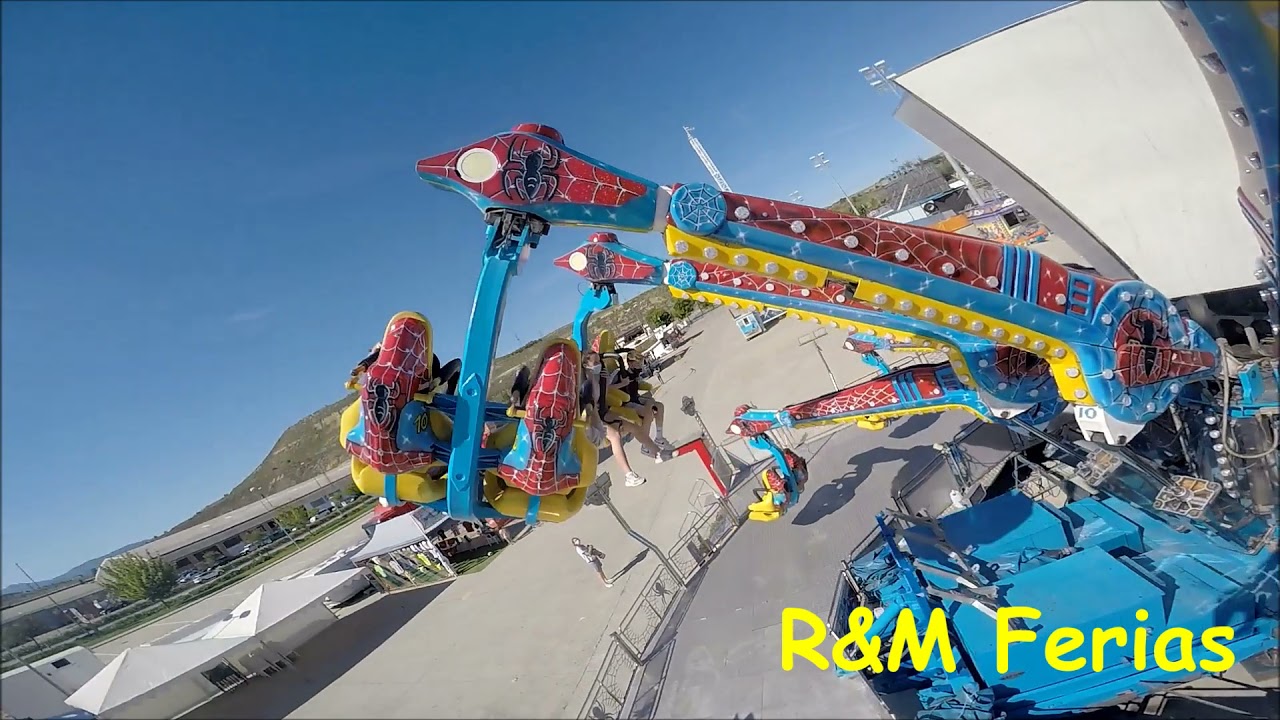 Onride Spider-Feria de Logro&ntilde;o 2021-R&M Ferias.