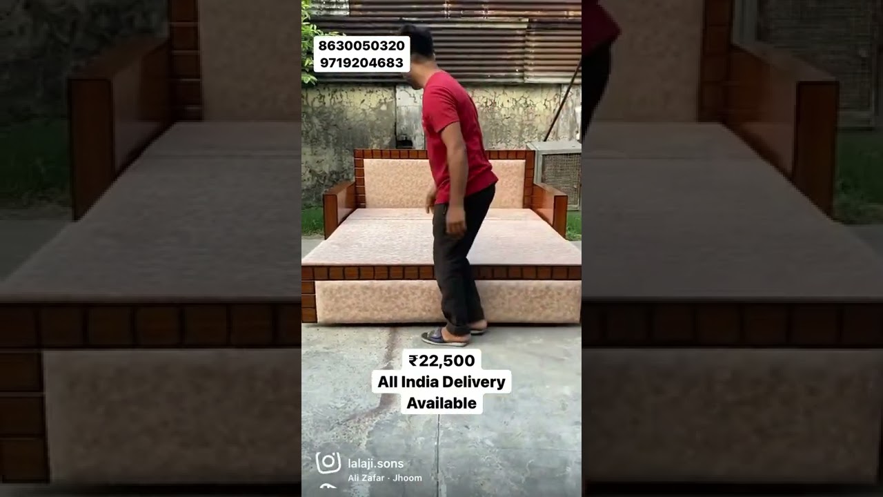 Sofa Cum Bed Wooden available at Cheap Price Contact Us To Buy #sofacumbed #shorts #youtubeshorts