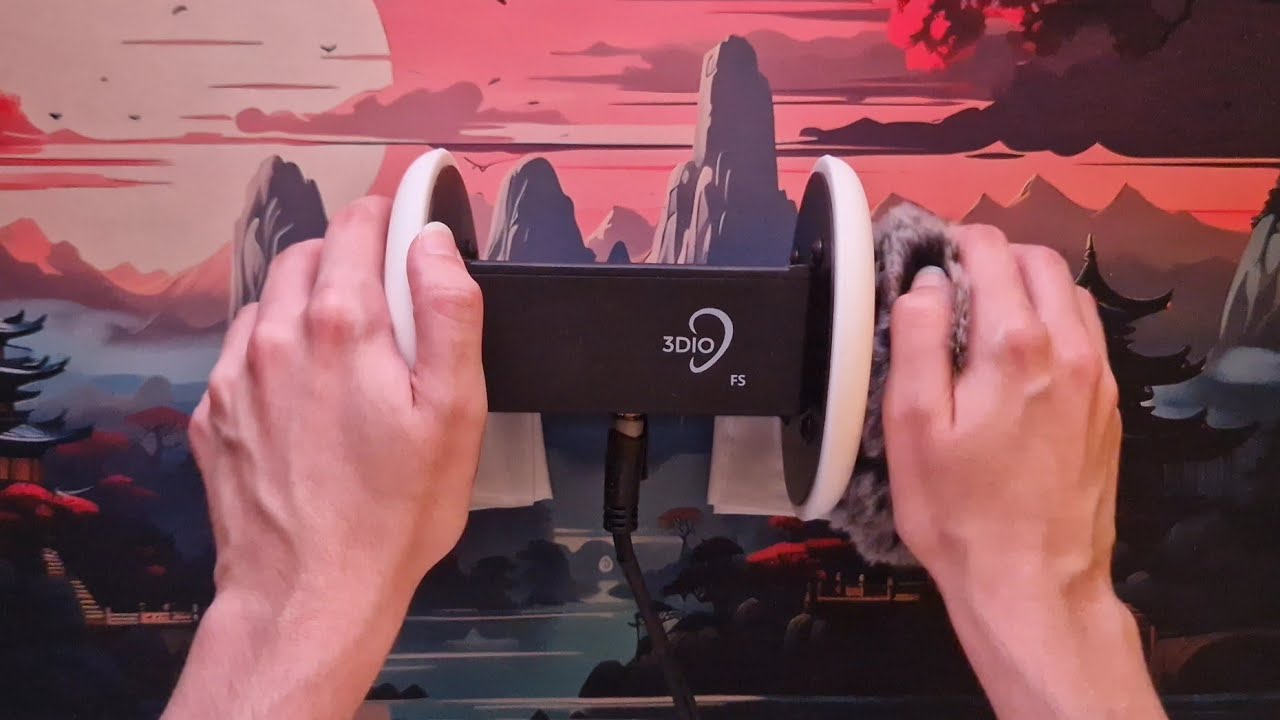 ASMR Massaging your Brain to Sleep😴 (experimenting w/ 3Dio part 2)