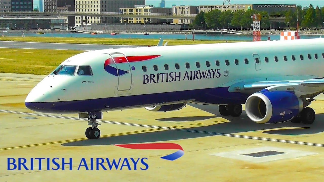 British Airways Cityflyer Embraer E190 | London City to Edinburgh