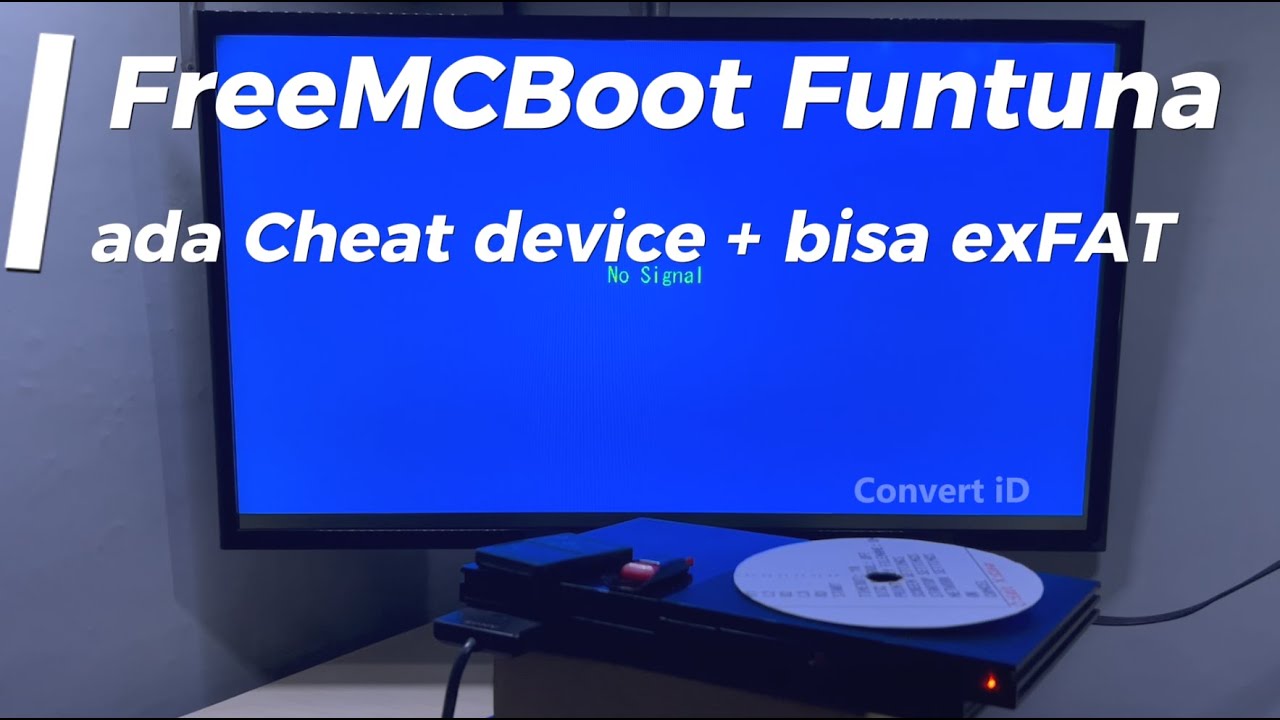 Cara buat FMCB seri 9 + cheat device