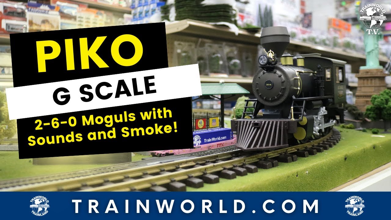 G Scale PIKO 2-6-0 Moguls with Sound!