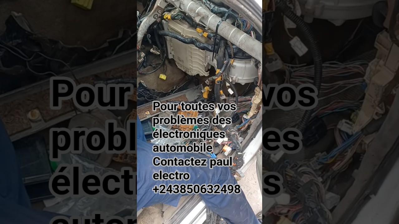 assistance de r&eacute;paration &eacute;lectricit&eacute; #automobile  garage Bolingo ELECTRO